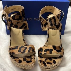 Stuart Weitzman
Leopard Hair Espadrilles